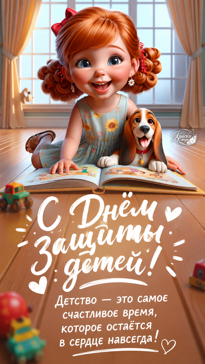 С Днём защиты детей!