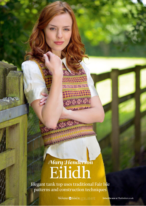 Жилет «Eilidh», «The Knitter» №76 2014г.
