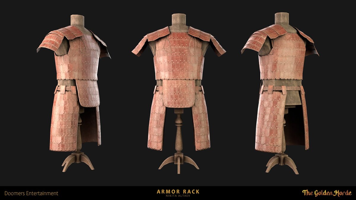  Эта модель  была сделана нашим замечательным 3D-художником Никитой Алтаевым для грядущей игры на Unreal Engine 5 - The Golden Horde.