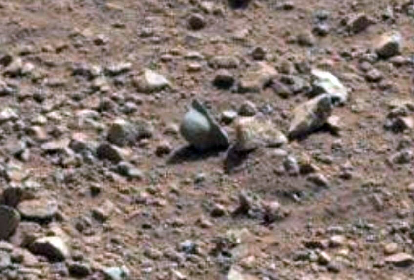 Камень на поверхности Марса / NASA 