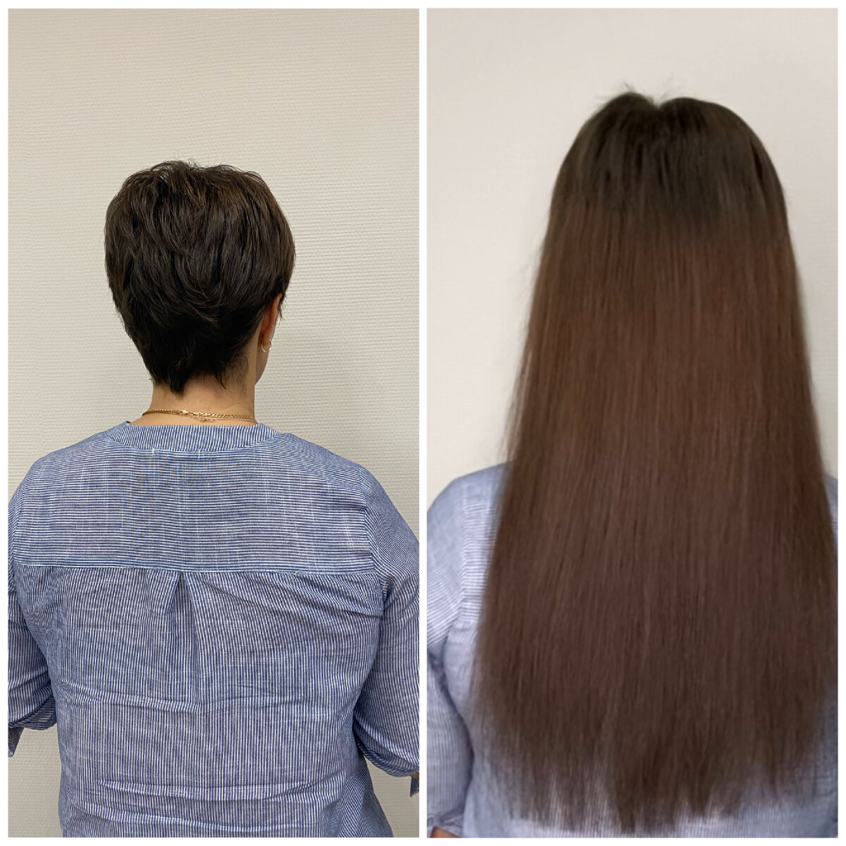 Наращивание волос даже на самую короткую длину .Максимально естественно .Самые маленькие и незаметные капсулы только у меня.Мгновенное Преображение ❤️