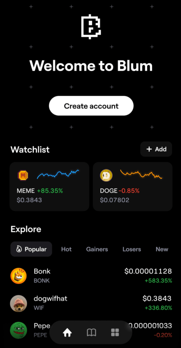 Как будет выглядеть биржа BLUM в будущем.