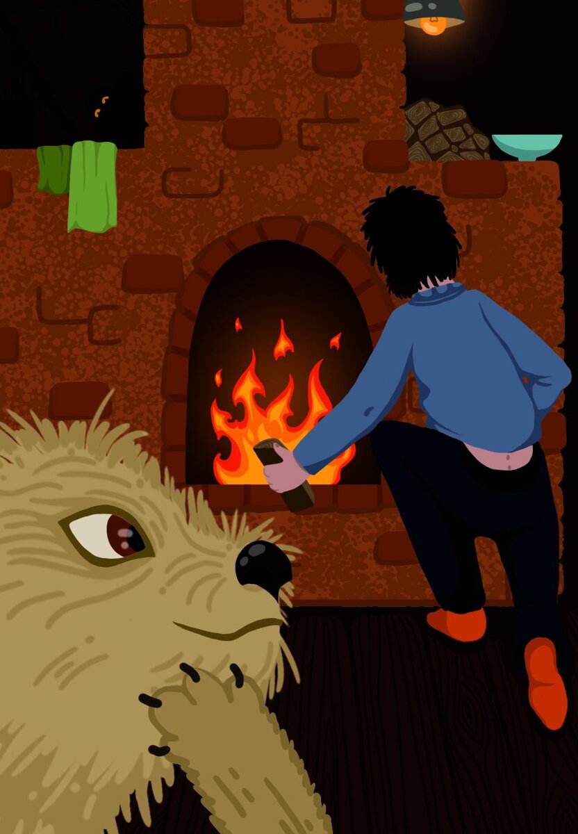 Мухтар - очень умный пёс, правда, зовут его все просто Муха. Он подчиняет неблагоприятные обстоятельства своей воле и делает это очень умело