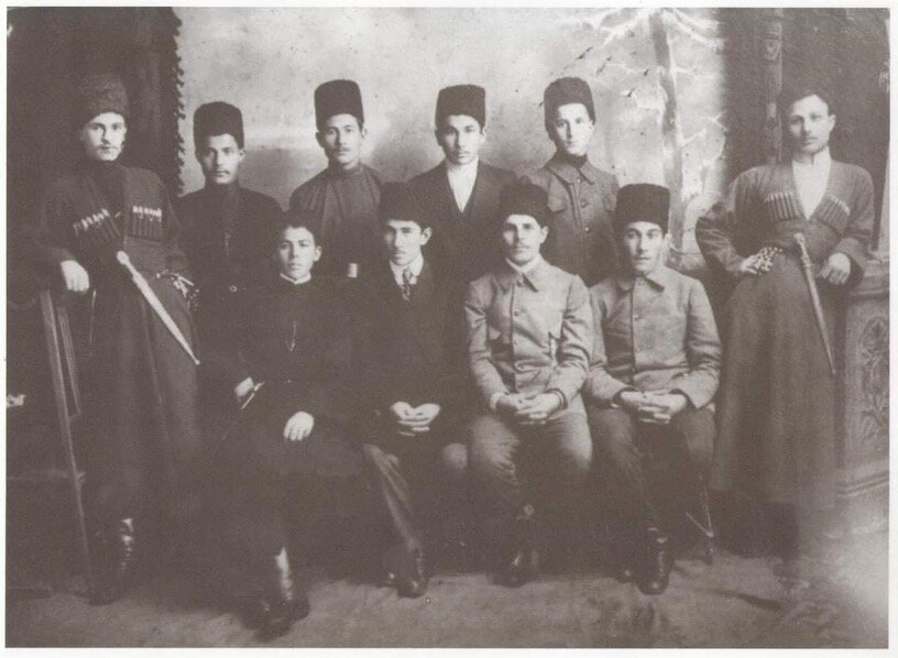 Немало адыгов (черкесов) получало духовное, религиозное образование в Крыму, Уфе, Казани, Турции и Египте.