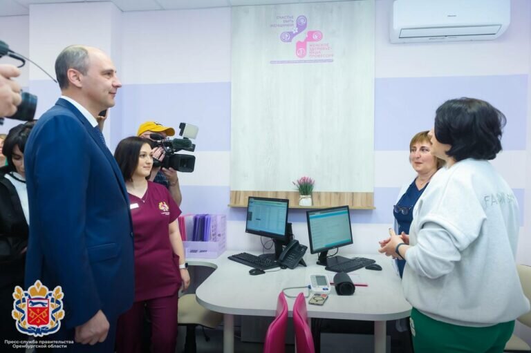    В Оренбургской области системно обновляют медицинские учреждения Кристина Просвиркина