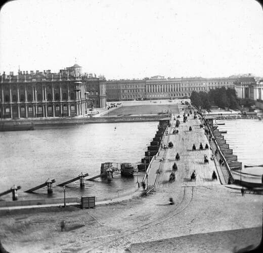 Дворцовый мост, 1870-е годы