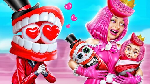 Кейн и Принцесса Лулилалу ПОЖЕНИЛИСЬ? Как стать CANDY PRINCESS! The Amazing Digital Circus!