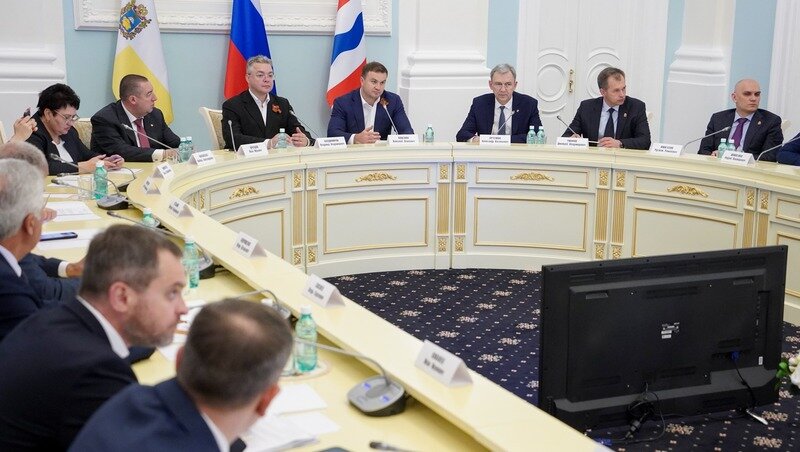    Губернатор Ставрополья Владимир Владимиров посетил Омск с рабочим визитом Фото: Правительство Ставрополья
