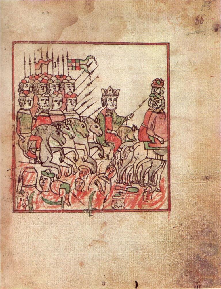 Владимир Серпуховской (Храбрый) на миниатюре 17 веке. Отсюда: https://iskusstvoed.ru