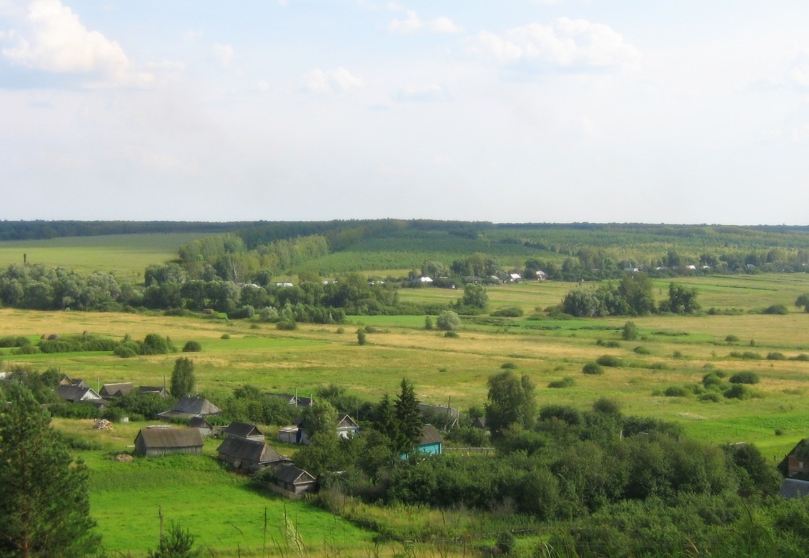 Пензенская область. Деревни. Фото для иллюстрирования материала.