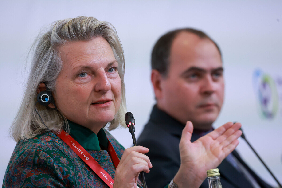 Австрийский политик Карин Кнайсль заявила о своей уверенности в том, что в России более безопасно, чем в европейских государствах.  Фото: Фото: из фотобанка Фонда Росконгресс photo.roscongress.org / Стас Владимиров