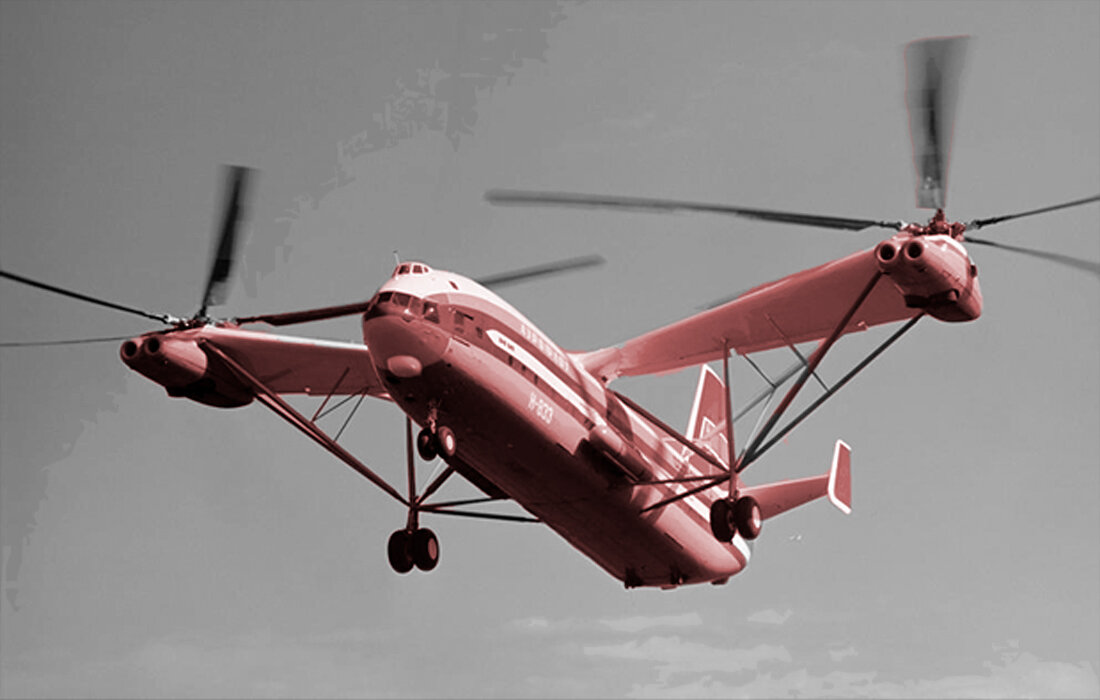 Самый большой вертолет Советского Союза одновременно является и самым тяжелым и грузоподъемным вертолетом из когда-либо построенный во всем мире.