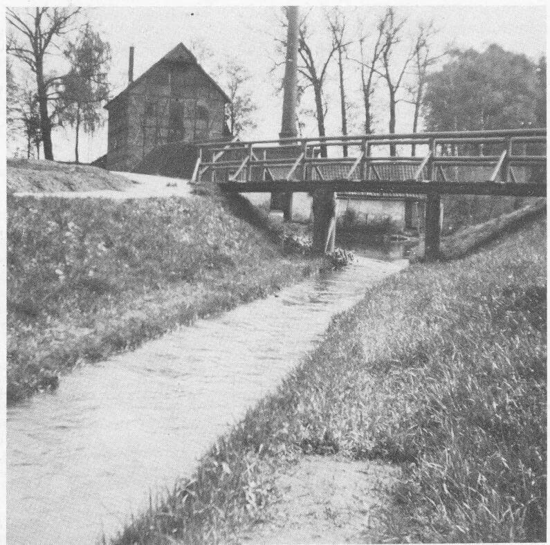 Кустарниковая мельница накануне войны.