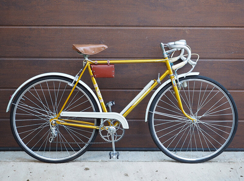 Велосипед модели В-301 "Спутник", изготовленный на Харьковском Велосипедном Заводе имени Г.И. Петровского в 1977 году. Из коллекции Веломузея Андрея Мятиева.