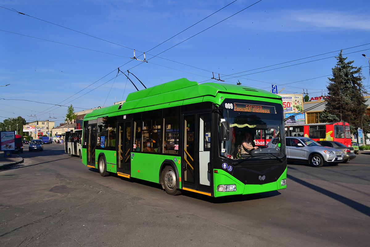 Троллейбус  АКСМ-321 (БКМ-Україна) в Житомире, источник https://transphoto.org/photo/1597107, автор Андрей Янковский 