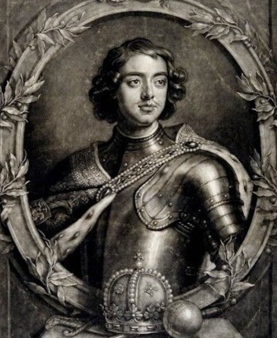 Молодой Петр I