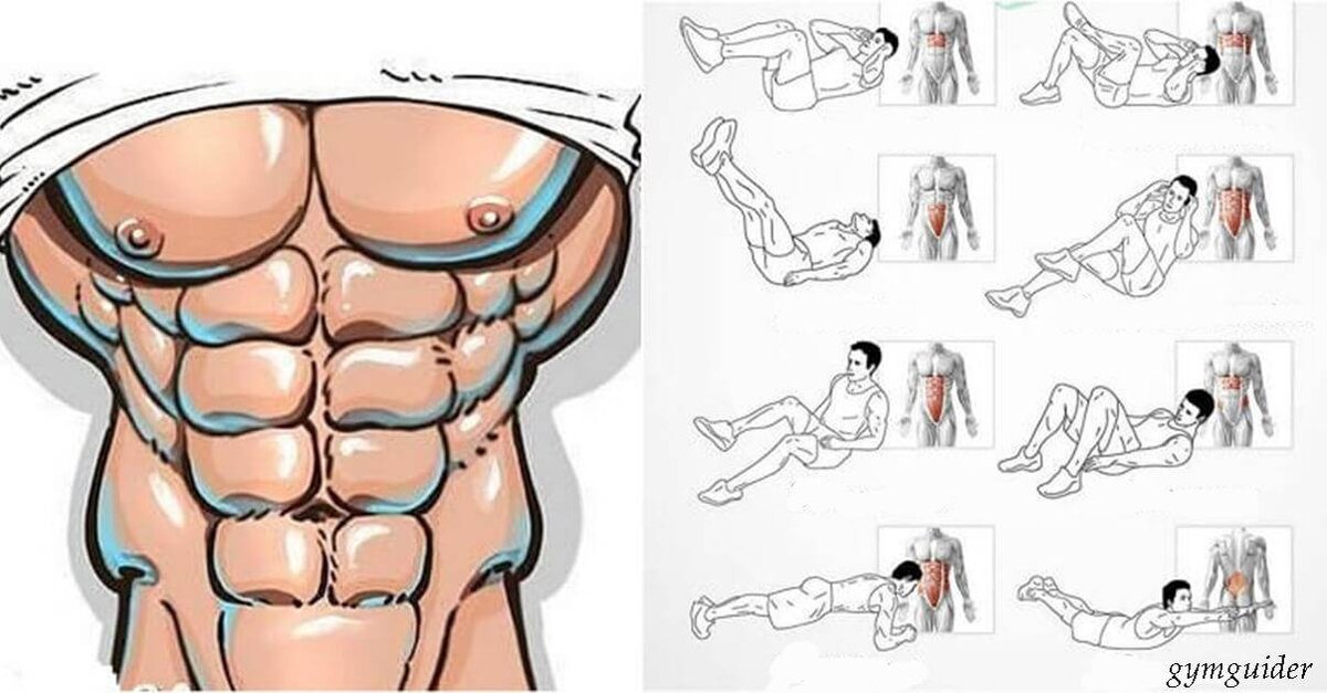 Как накачать пресс за 30 дней. Дома, но правильно и эффективно