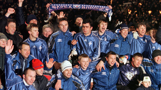 Футболисты «Факела» в 1998 году. Фото Александр Федоров, «СЭ»