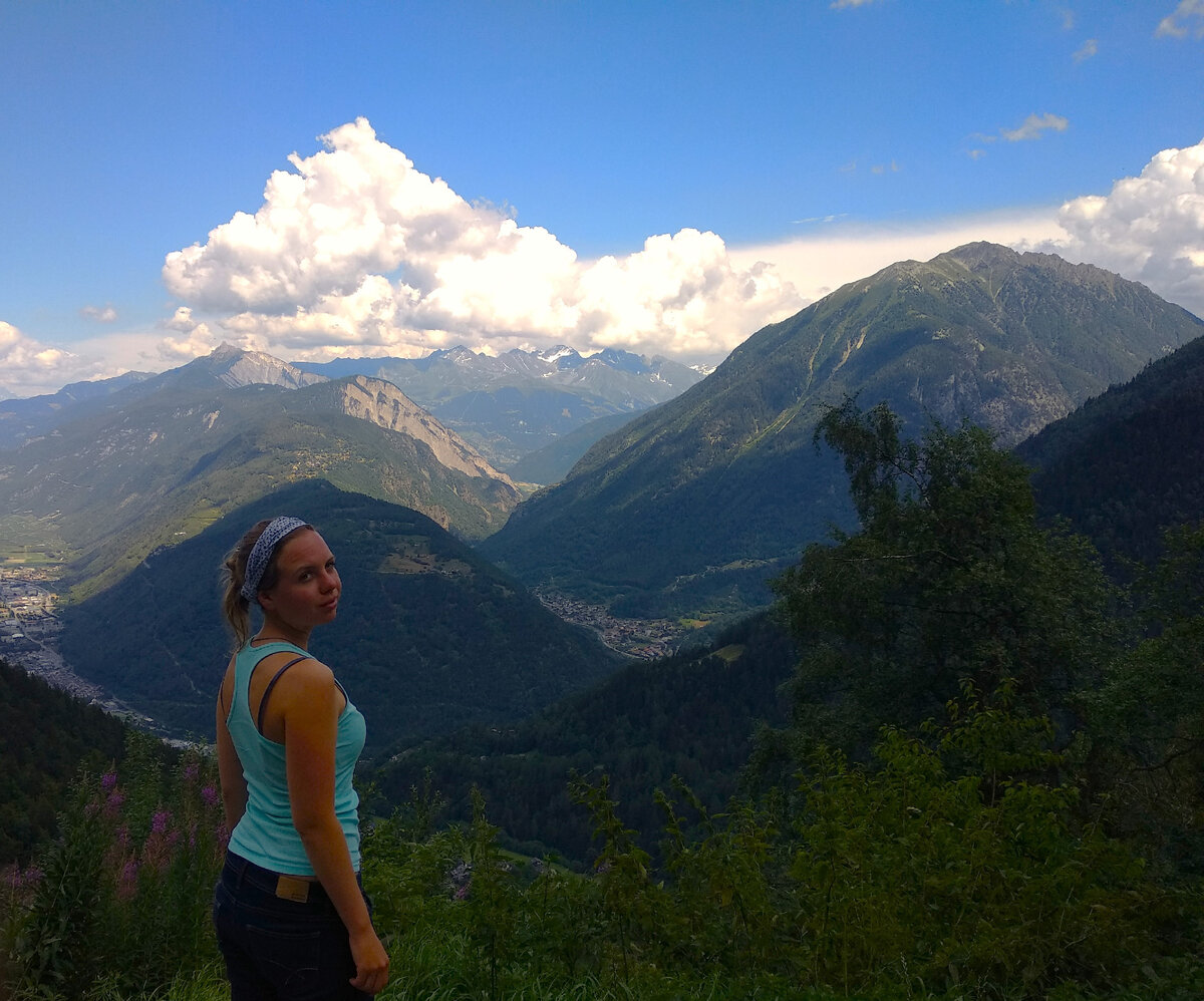 Живописный привал по пути в г. Турин