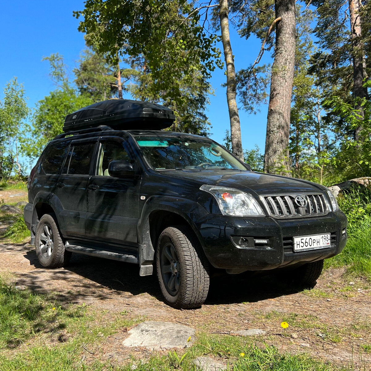 PRADO на тестовом выезде в Карелии 