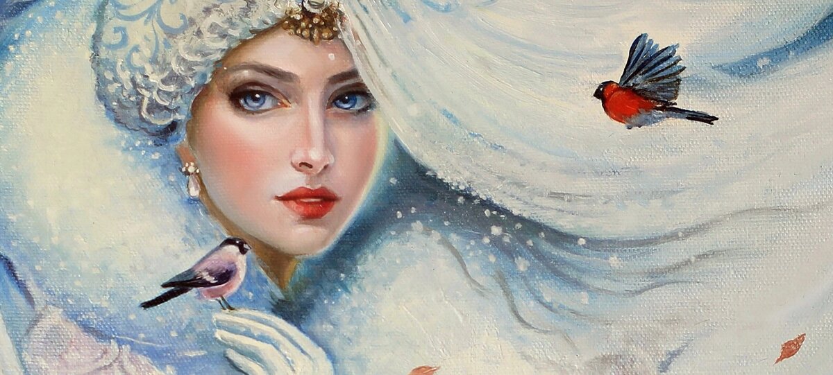 Фрагмент: Русская зима. 