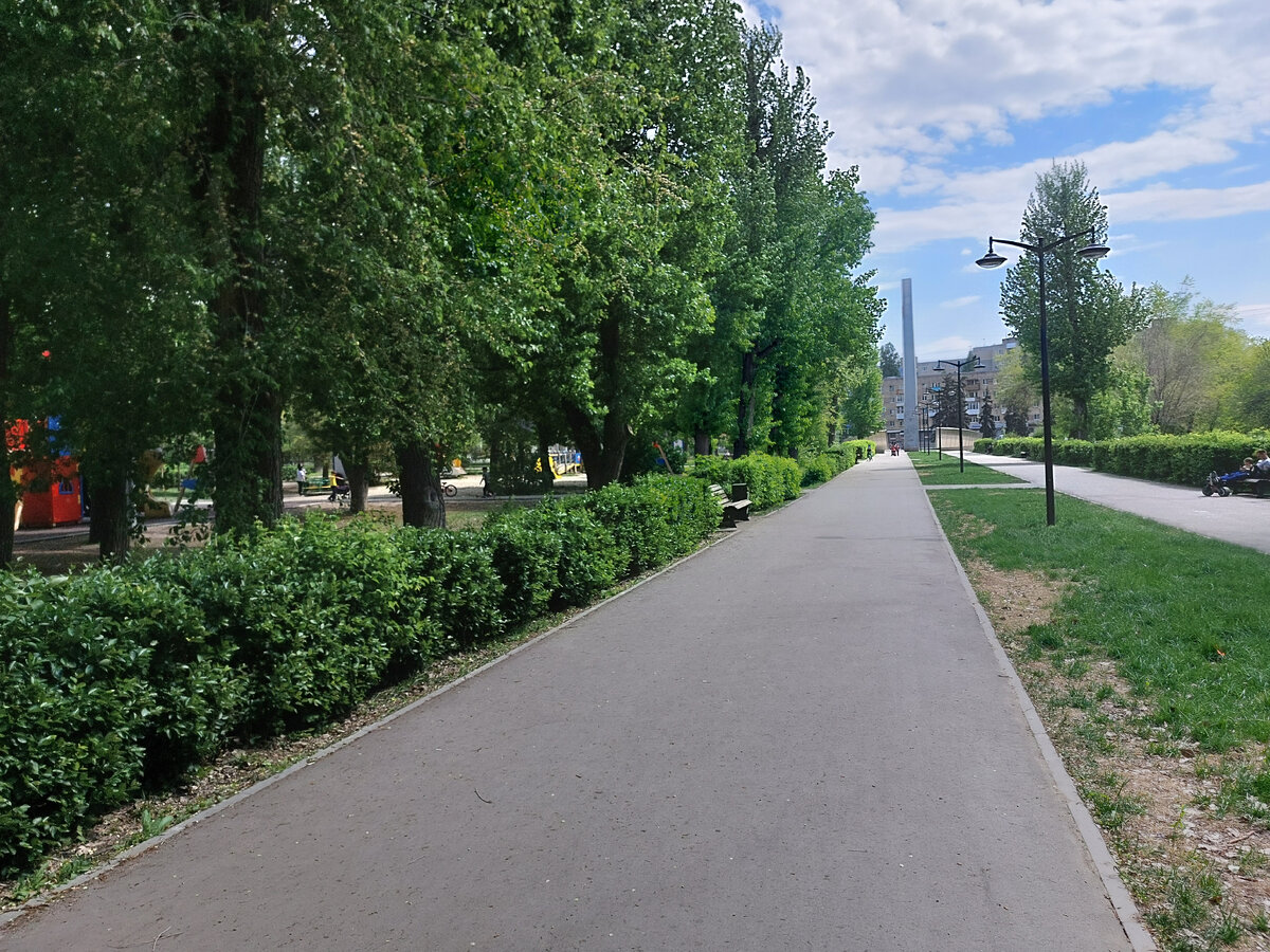 Место прогулок с сыном