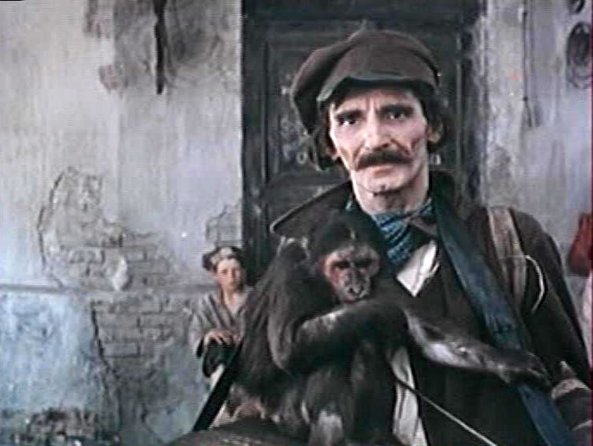 В фильме "На подмостках сцены", 1956 год