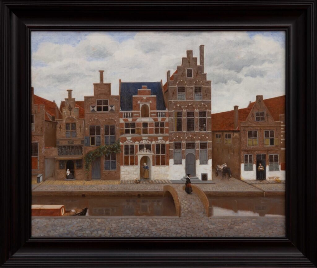 Ким Ван ден Энден. Вторая улица. Панно маслом