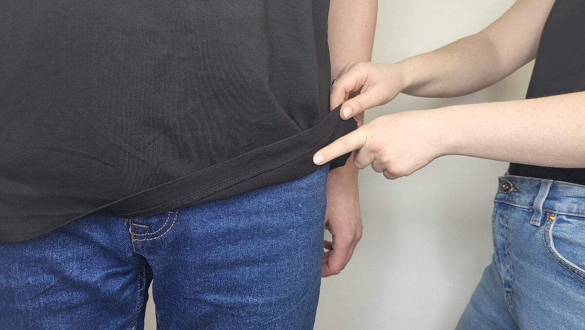 Длинная футболка