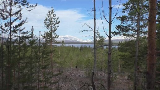 Река Вите, озёра, горы. Мончегорск. 27.05.24.