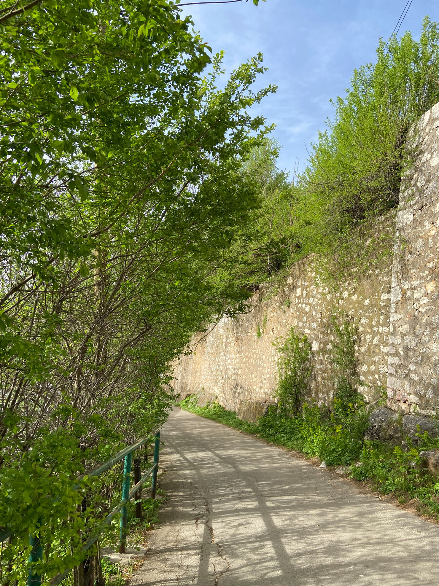 Дорога до обзорной площадки