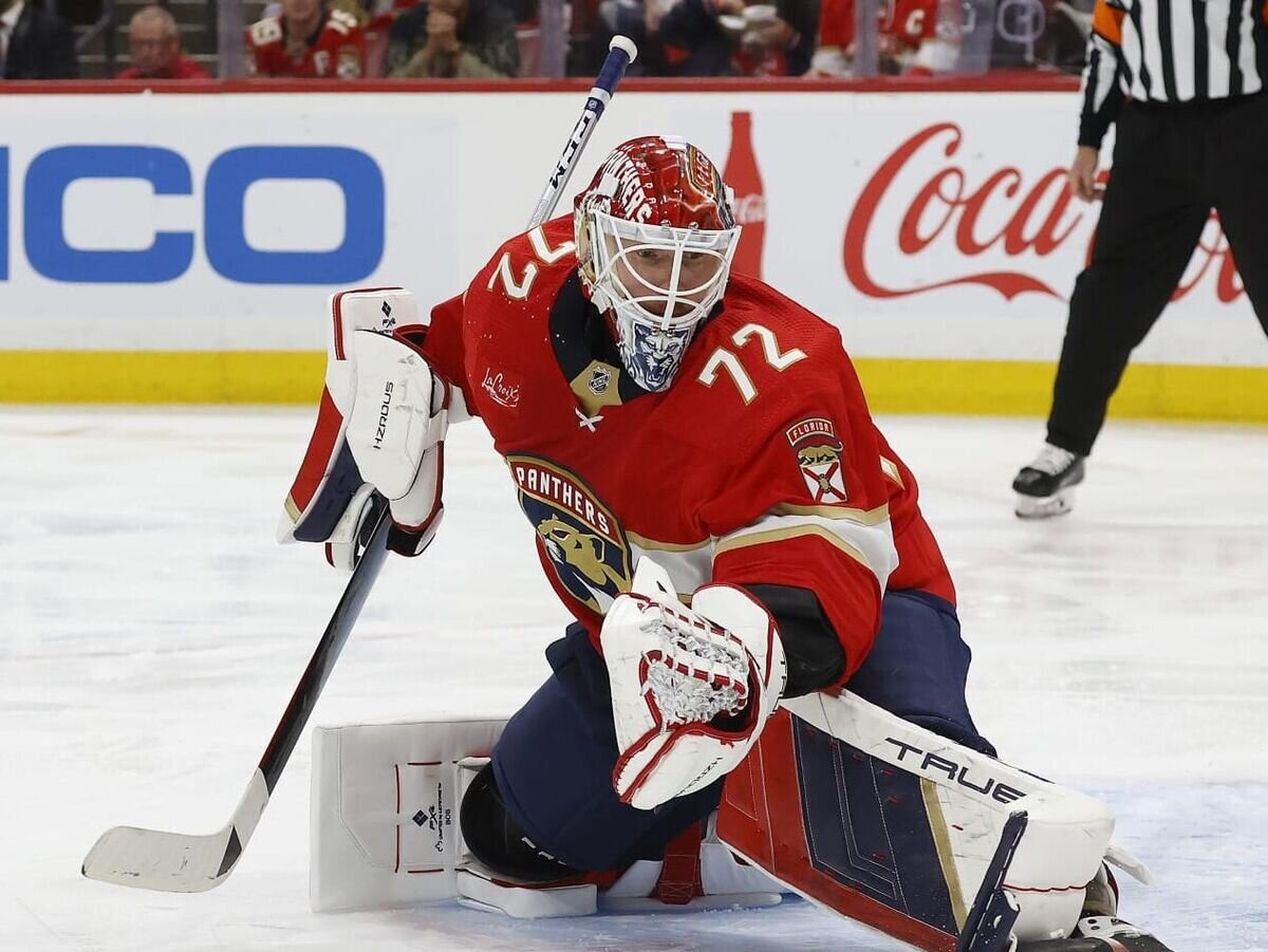    Голкипер "Флориды Пантерз" Сергей Бобровский© Фото : nhl.com/panthers