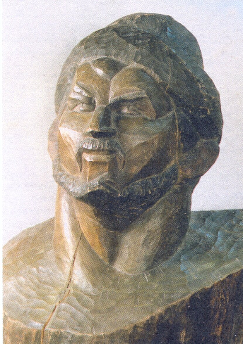 Скульптор И.Фрих-Хар эшләгән Салауат Юлаев образы. 