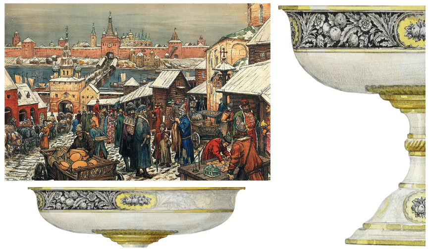 А. Васнецов. «Новгородский торг»