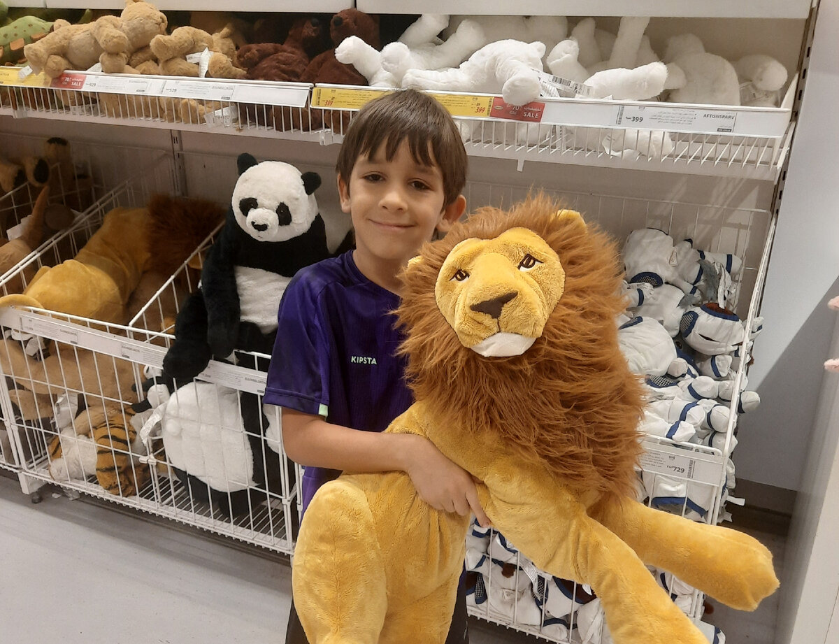 В детском отделе Икеа в Египте