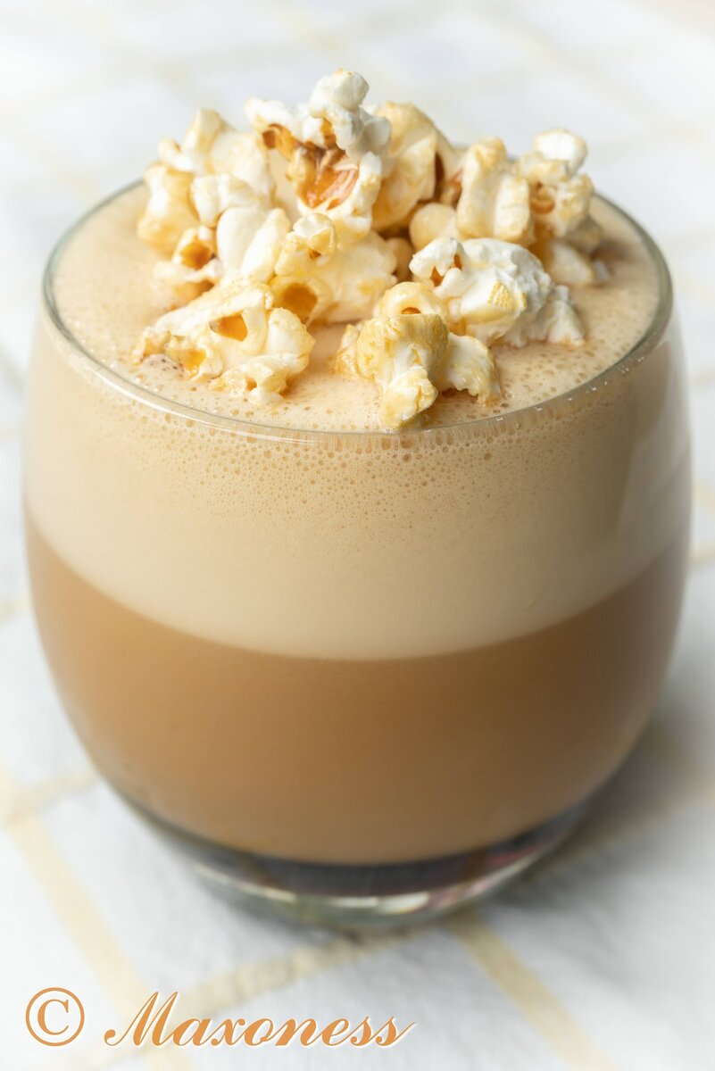 Коктейль «Холодный фраппе с попкорном» (Iced Popcorn Frappe) | Проверенные  рецепты | Дзен