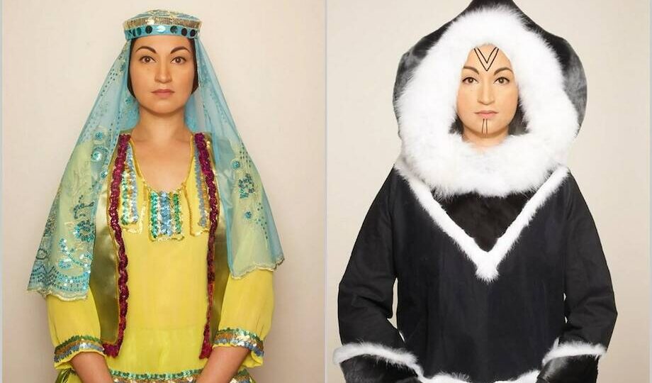 Фотограф примерила костюмы разных народов и сделала 14 великолепных автопортретов