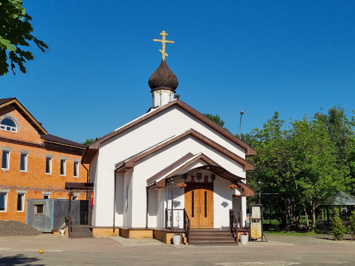 Храм св.прав. Иоанна Кронштадтского в Головино (временный). Фото автора статьи