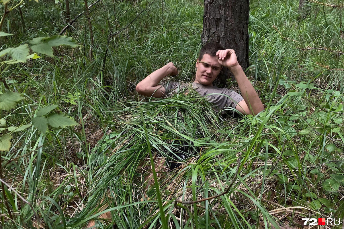 Фото Платона, блуждавшего 6 дней в лесу.