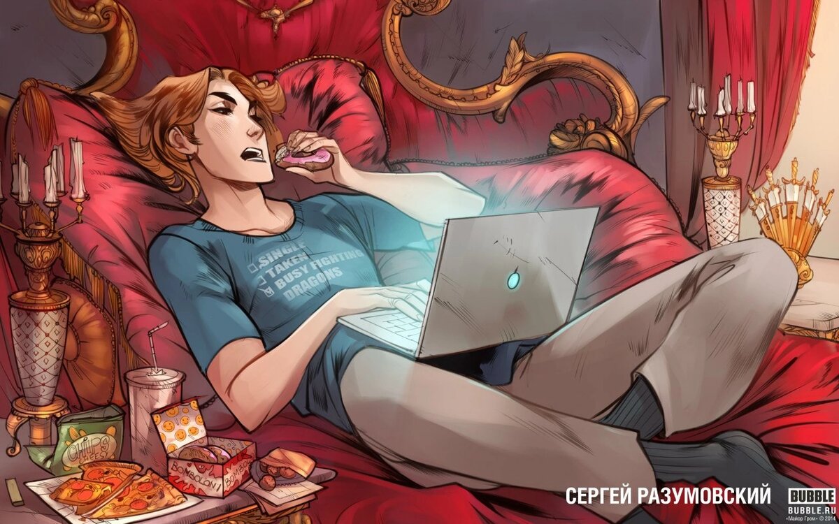 Фрейм из 5 тома комикса Майор Гром «Игра»