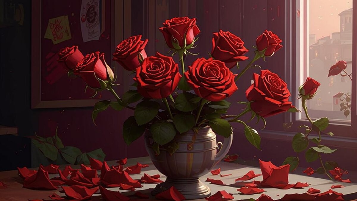 К чему снятся красные розы