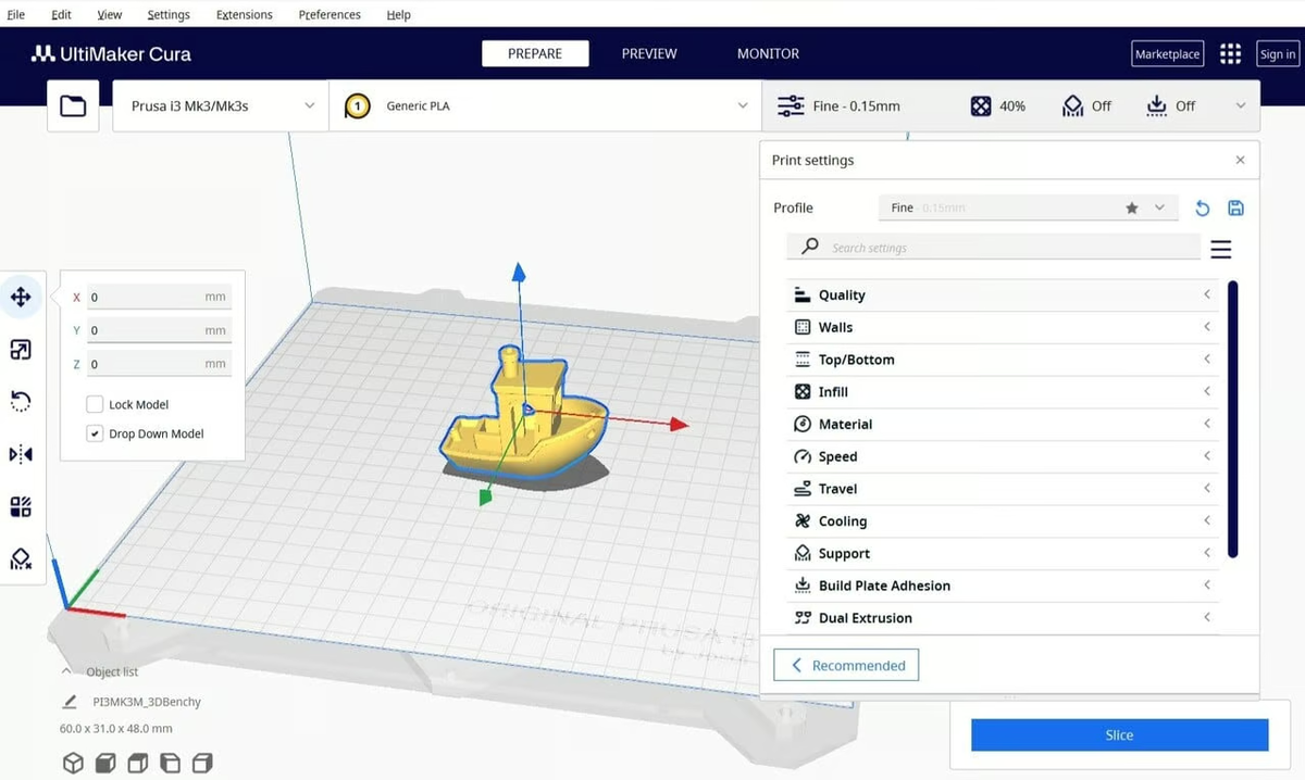 Orca slicer и Cura: в чем различия ? | 3D печать и 3D моделирование от  простого до сложного | Дзен