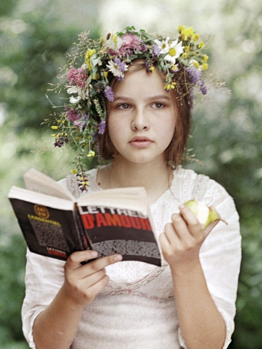 Юная Татьяна Друбич