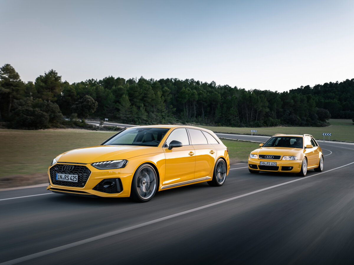 Audi запускает специальную серию в честь 25-летия модели RS 4 — Audi RS 4 Avant edition 25 Years