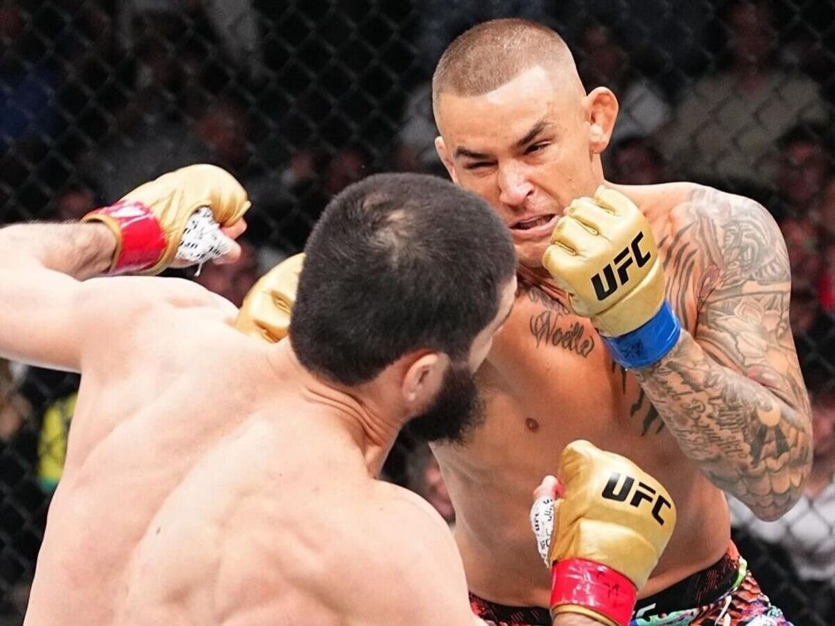    Эпизод боя Махачева против Порье на UFC 302© UFC