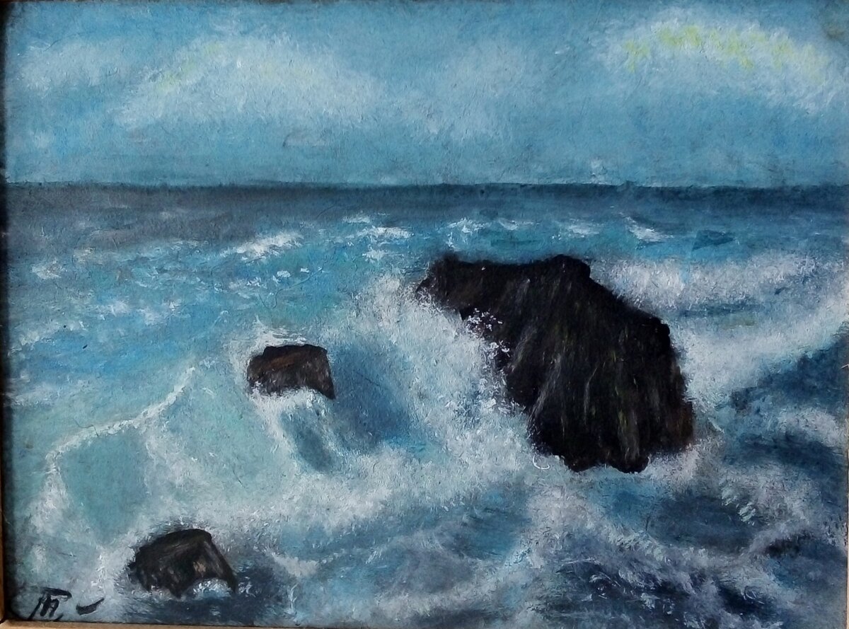 Меганом, лагерь Странника, шторм