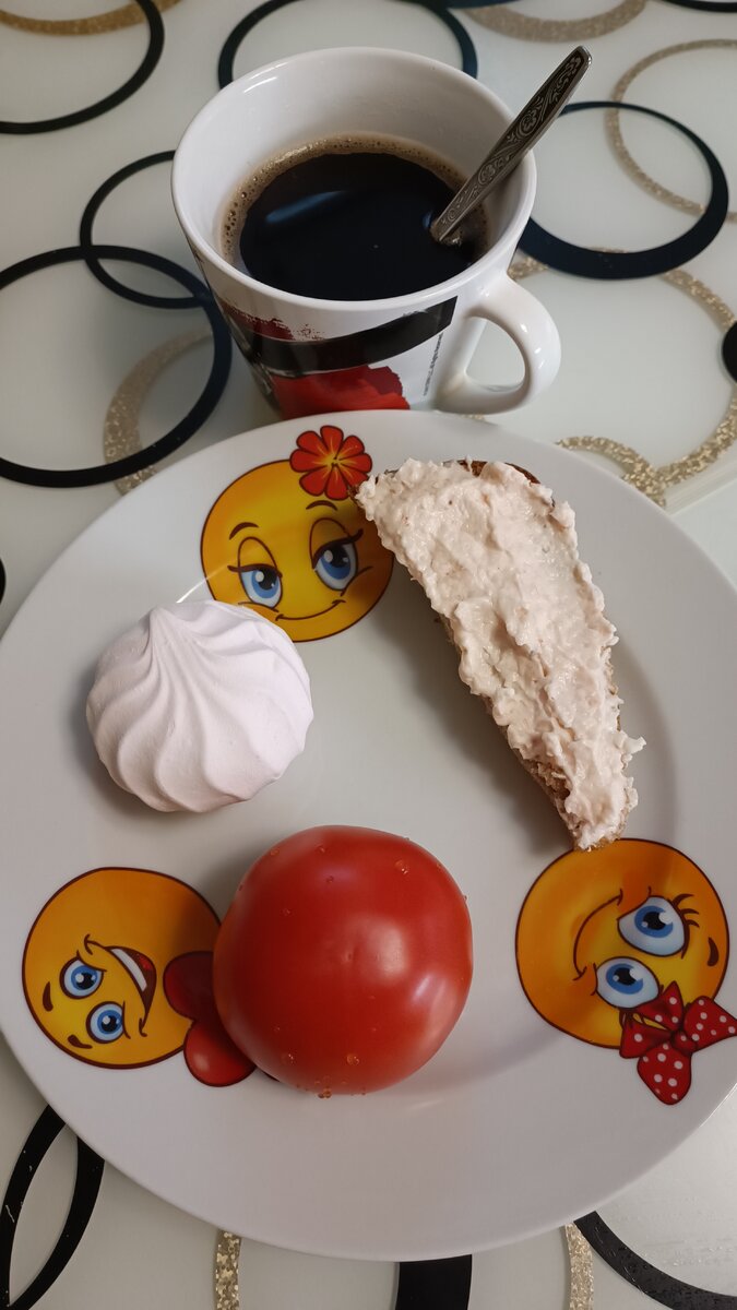 Один из моих завтраков. 