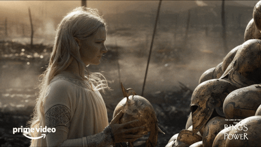 Сцена из "Колец Власти" от Amazon
