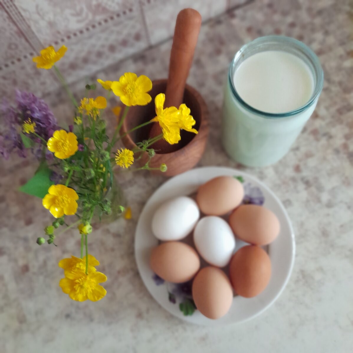 Утро на кухне