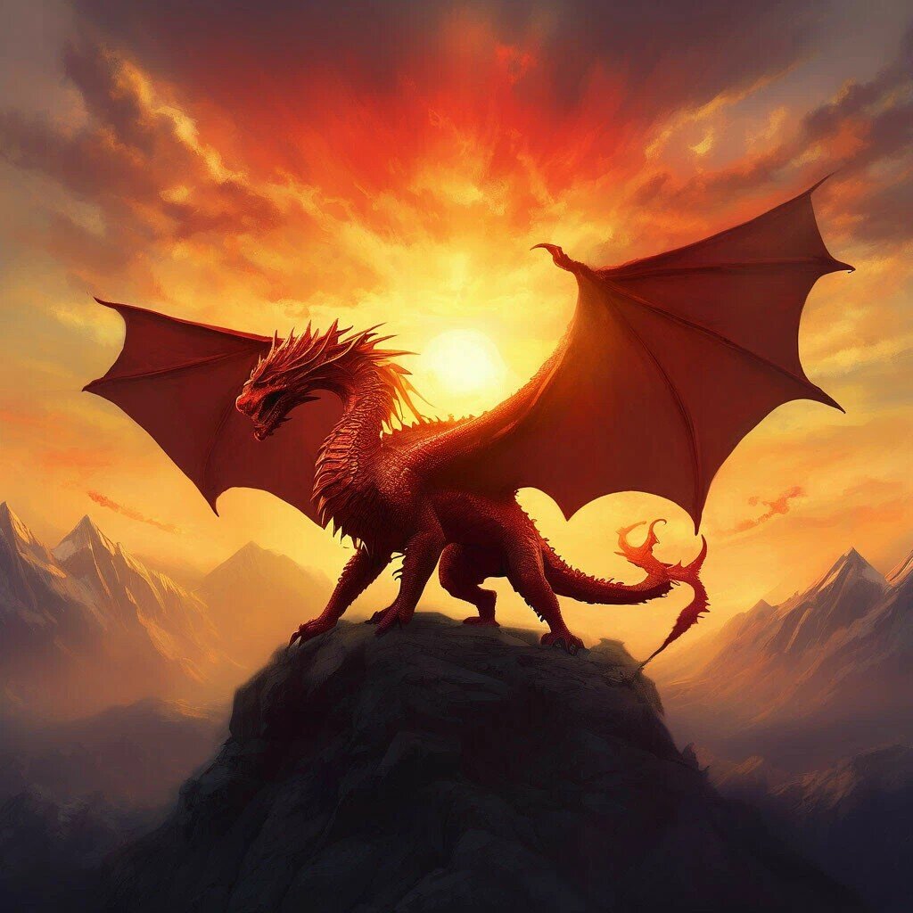 Красный дракон. Шедеврум. 